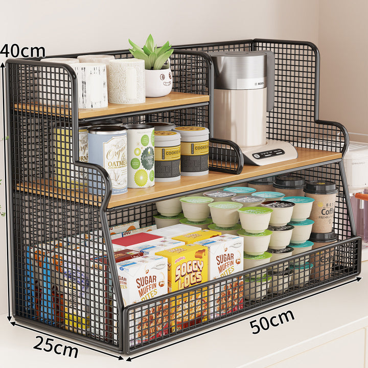 Multi-Tier Kitchen Shelf Organizer Kalsten