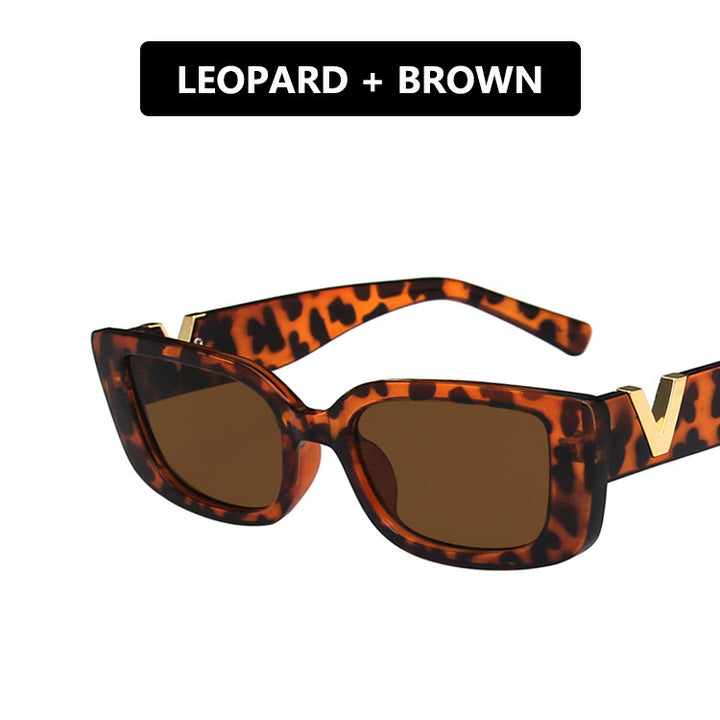 Women's modern cat-eye sunglasses with metallic details Kalsten