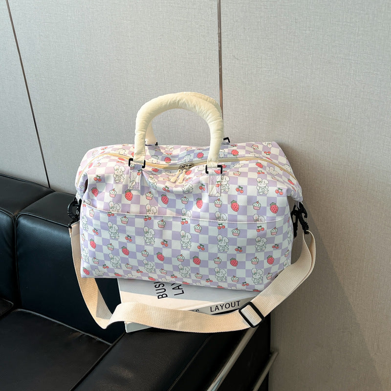 Cute Cartoon Pattern Travel Tote