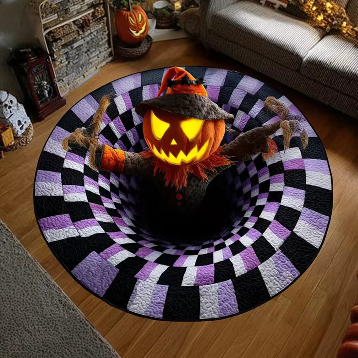 Halloween 3D Optical Illusion Area Mat