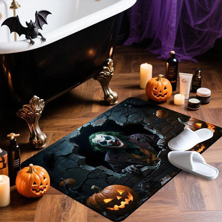 Spooky Horror-Themed Bath Mat