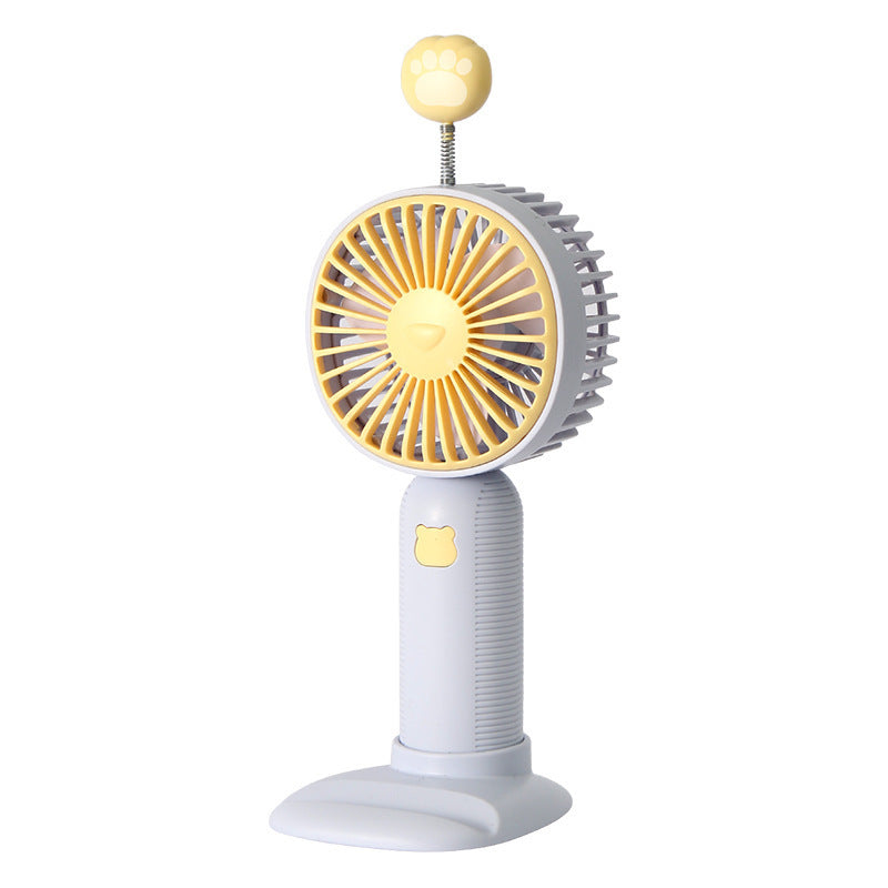 Women's Portable Hand Fan in Playful Snail Design Kalsten