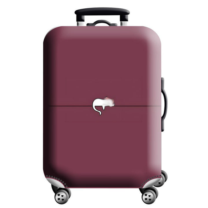 Unisex hard-shell suitcase with modern geometric design Kalsten