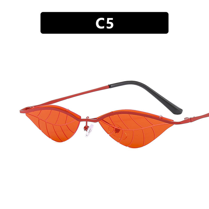 Women Cat-Eye Sunglasses with innovative leaf design Kalsten