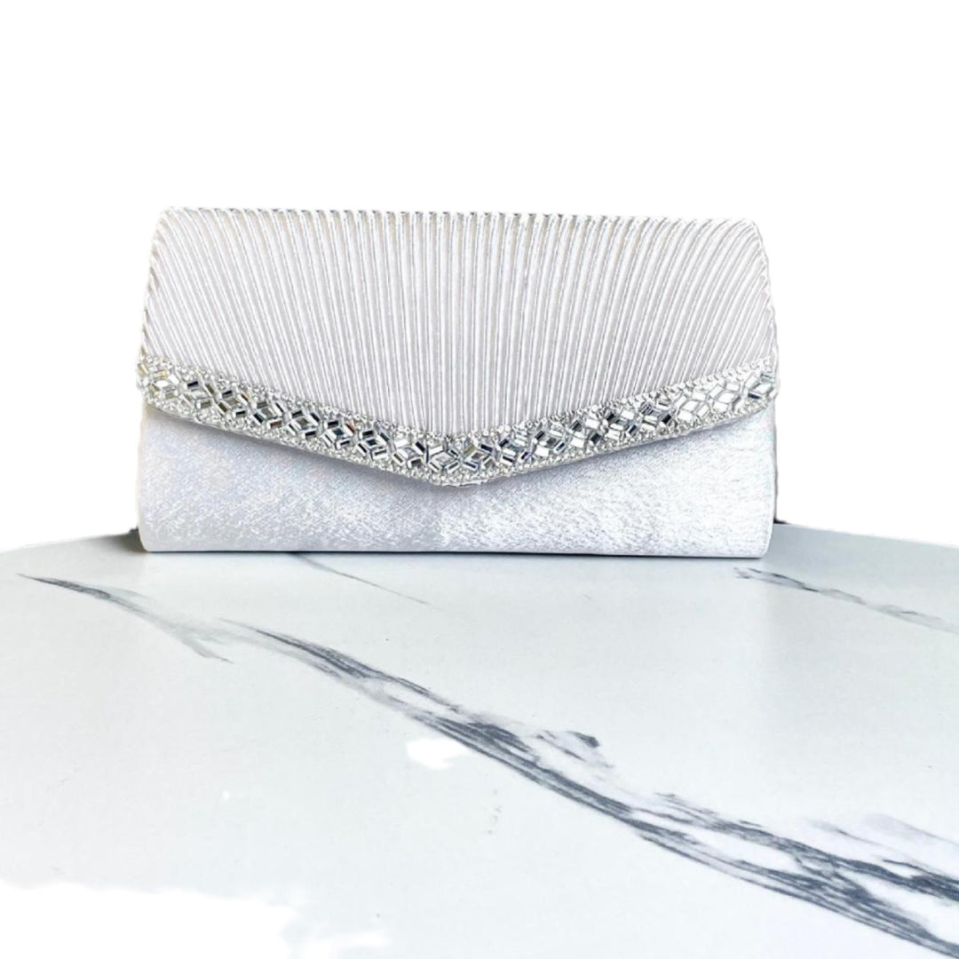 Pleated Evening Clutch