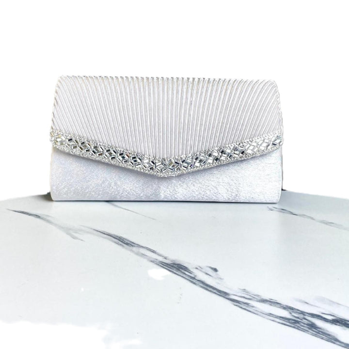 Pleated Evening Clutch