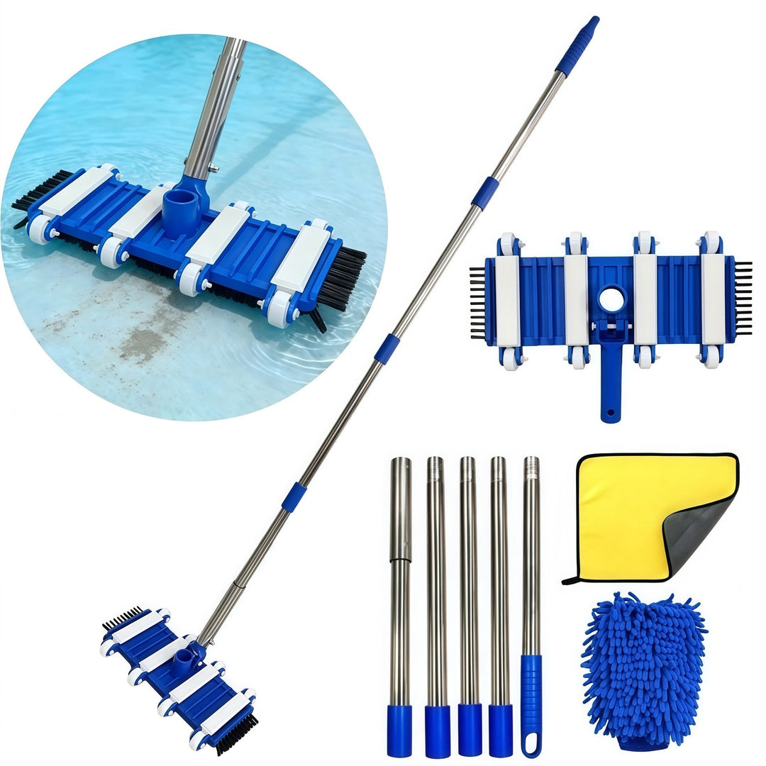 Professional telescopic stainless steel car wash and detailing mop kit Kalsten