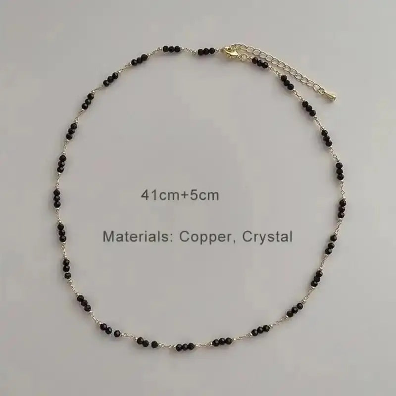 Delicate and Stylish Necklace with Sparkling Pearls Kalsten