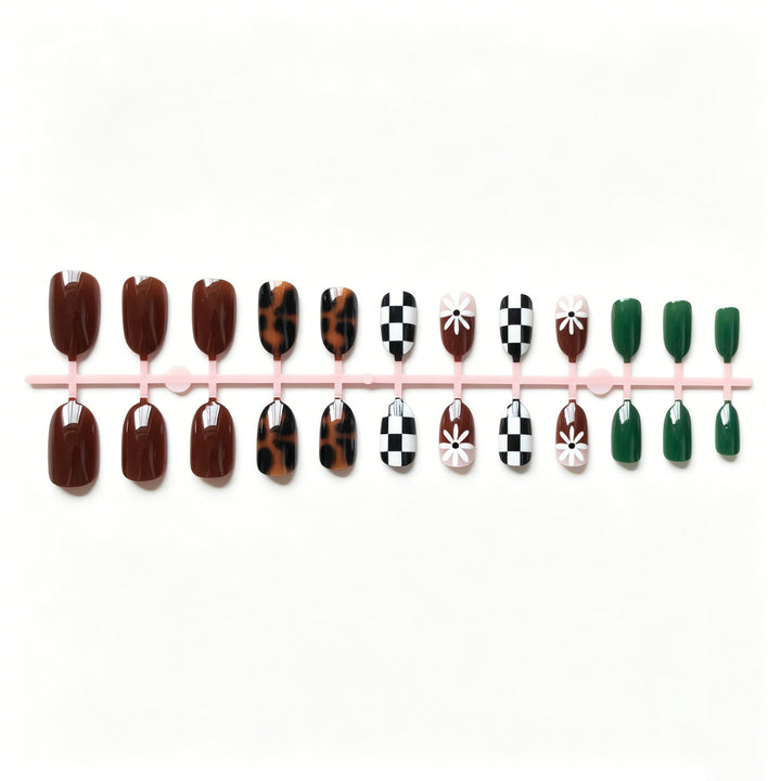 Artistic Mixed Pattern Nail Art Kit