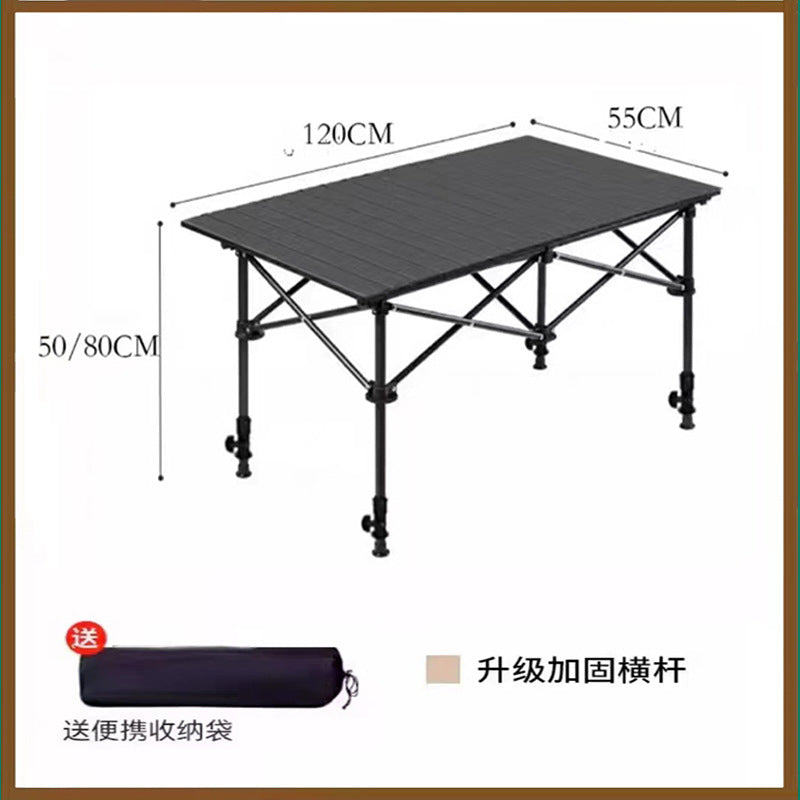 Folding Picnic Table With Adjustable Height Kalsten