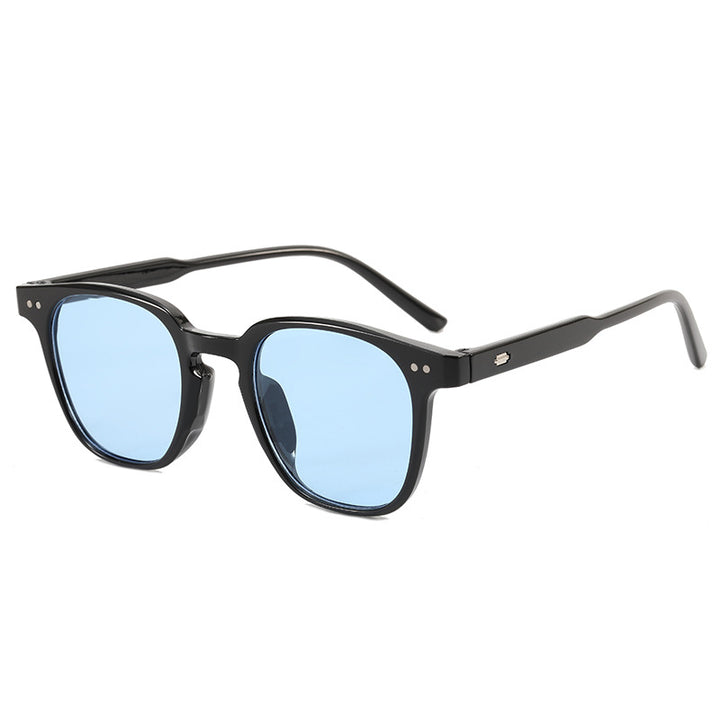 Women's fashionable square sunglasses with shiny frame Kalsten