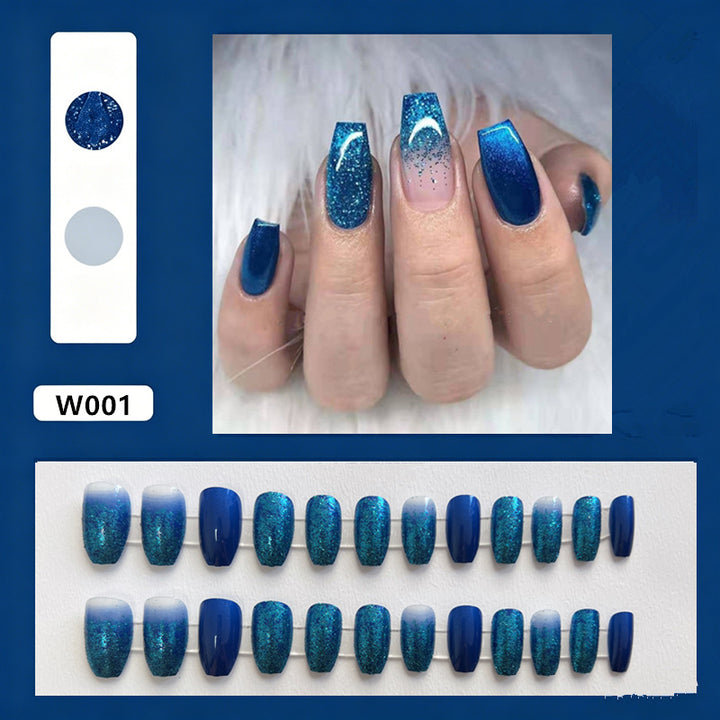 Glamorous Glittering Press-On Nail Tips