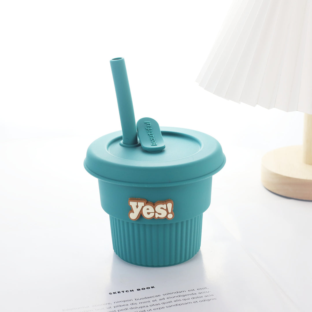 Women's creative silicone drinking cup with funny designs Kalsten