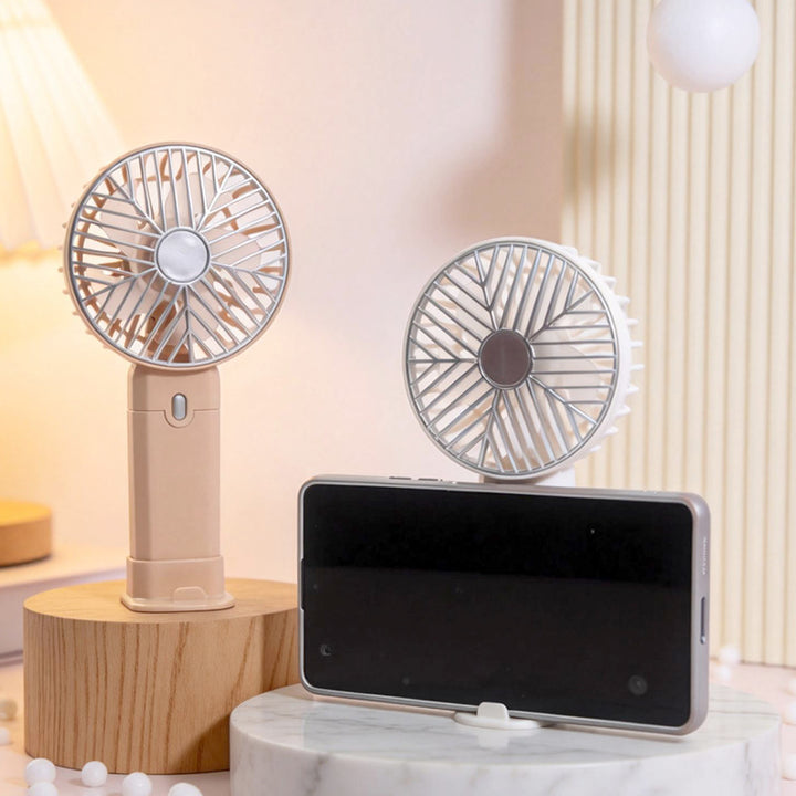 Women Portable USB Hand Fan with Flexible Tilt Kalsten