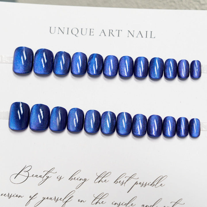 Glossy Press-On Nail Set