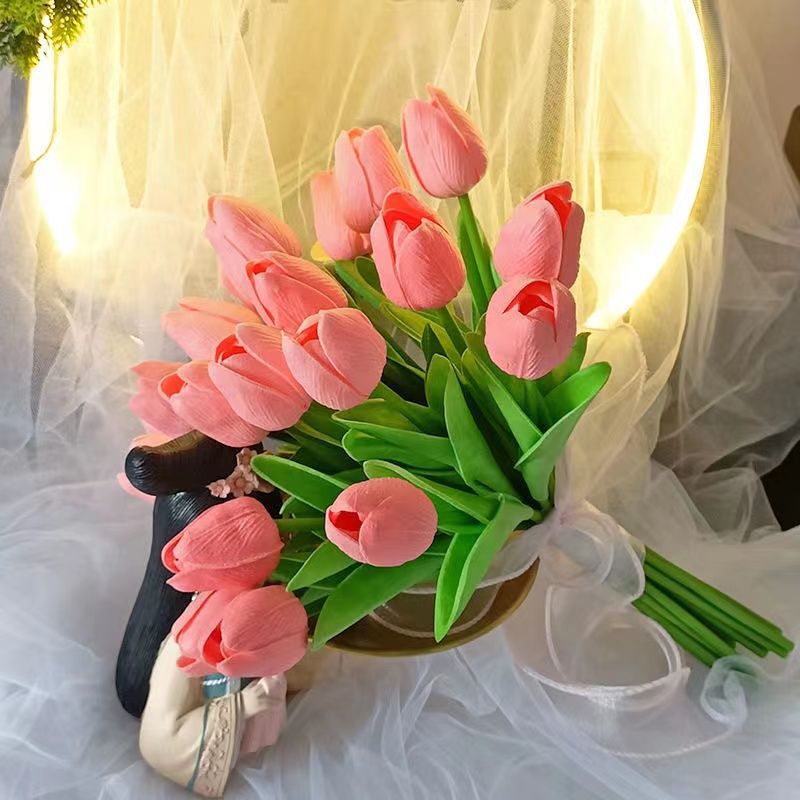 Artificial Tulip Bouquet