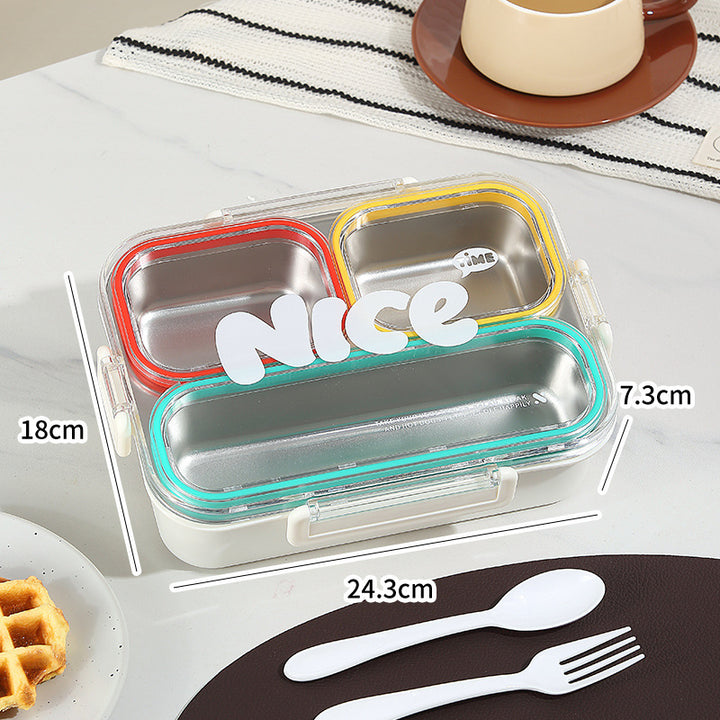 Triple Compartment Food Storage