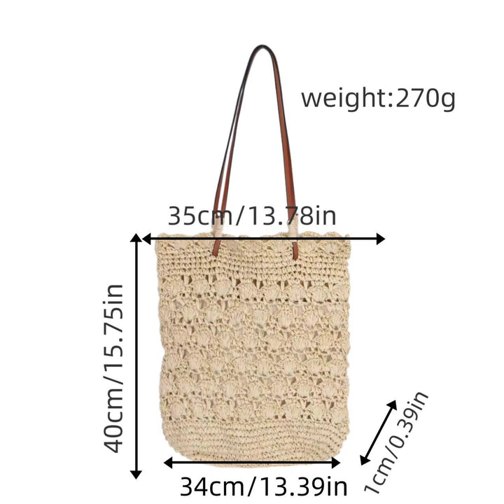 Hand-crocheted beach bag Kalsten