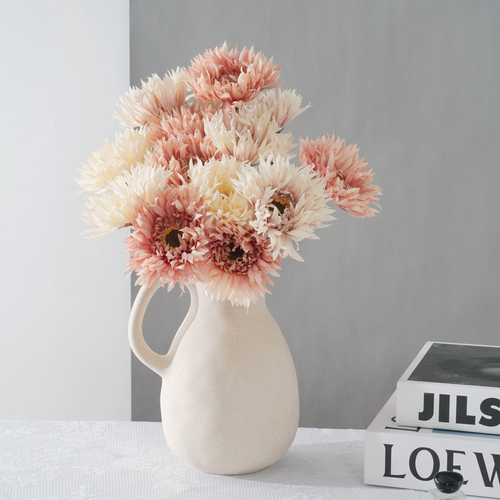 Lifelike Gerbera Daisy Stem