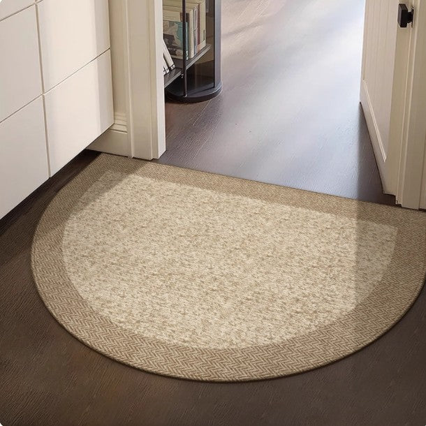 Half-Circle Decorative Door Mat