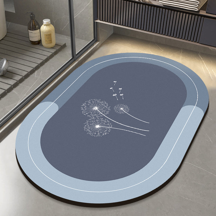 Stylish Checkerboard Bath Mat Kalsten