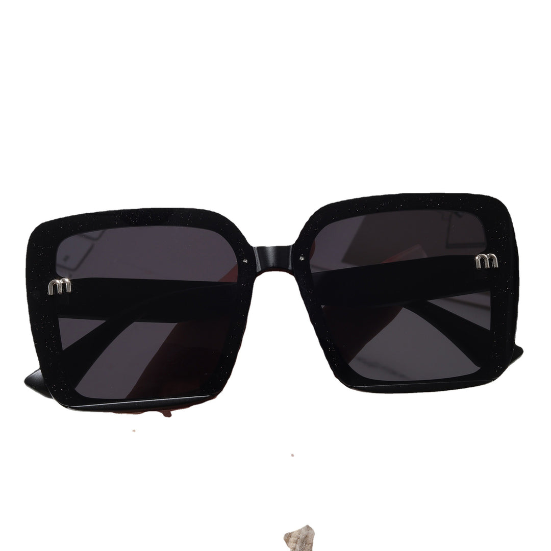 Ladies fashionable square sunglasses with shimmering frame Kalsten