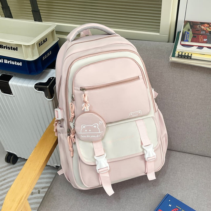 Multi-Compartment Lightweight Travel School Backpack