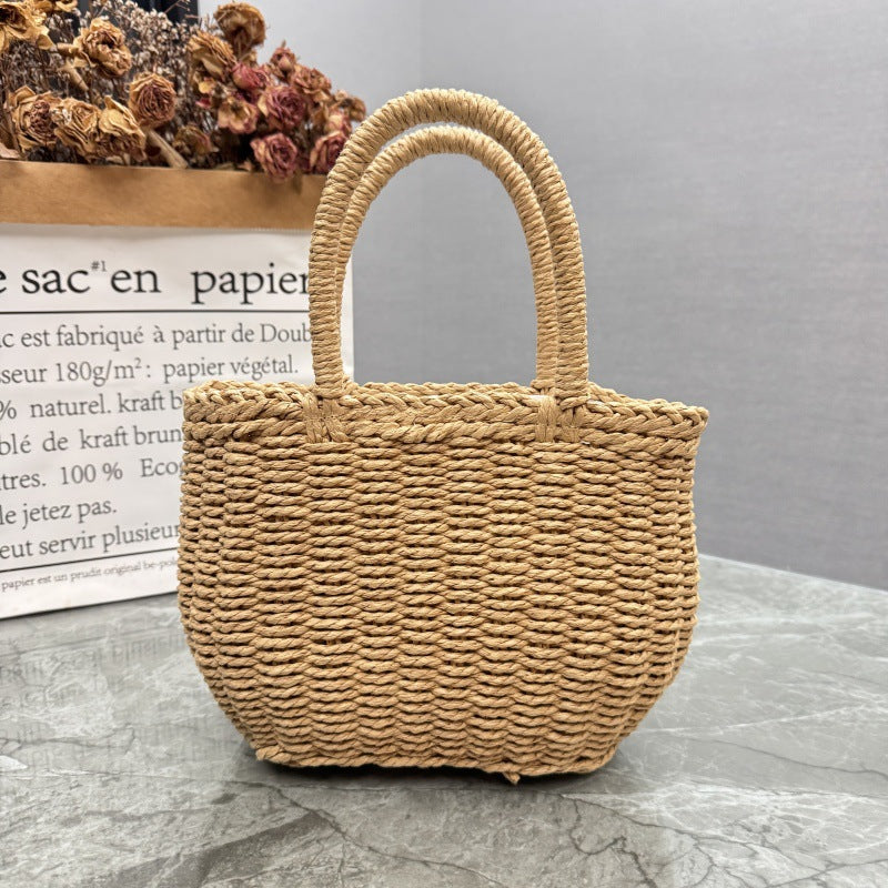 Playful Rattan Handbag Kalsten
