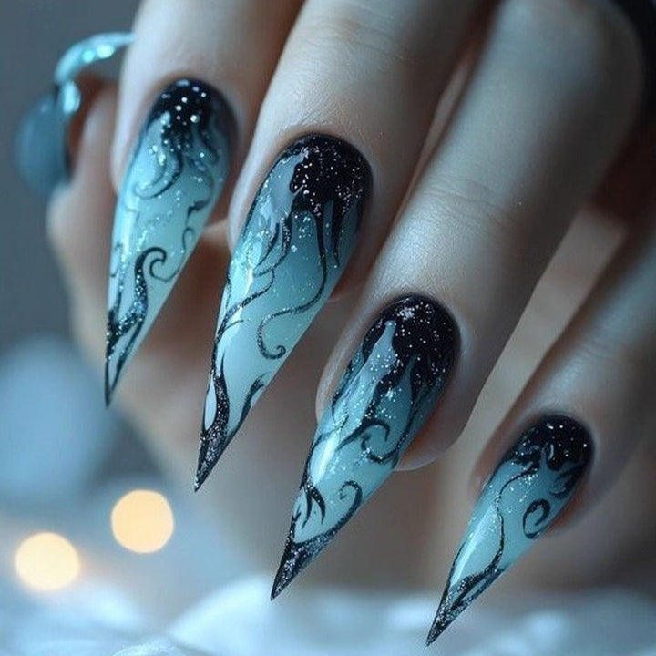 Artificial Nails in Creative Tip Design Kalsten