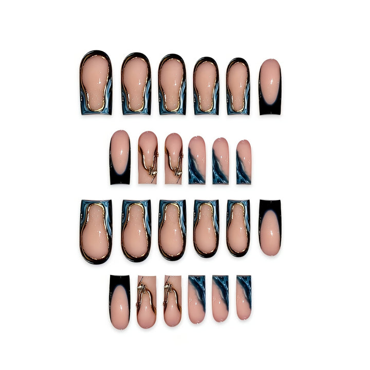 Elegant Sculpted Nail Art Extensions Kalsten