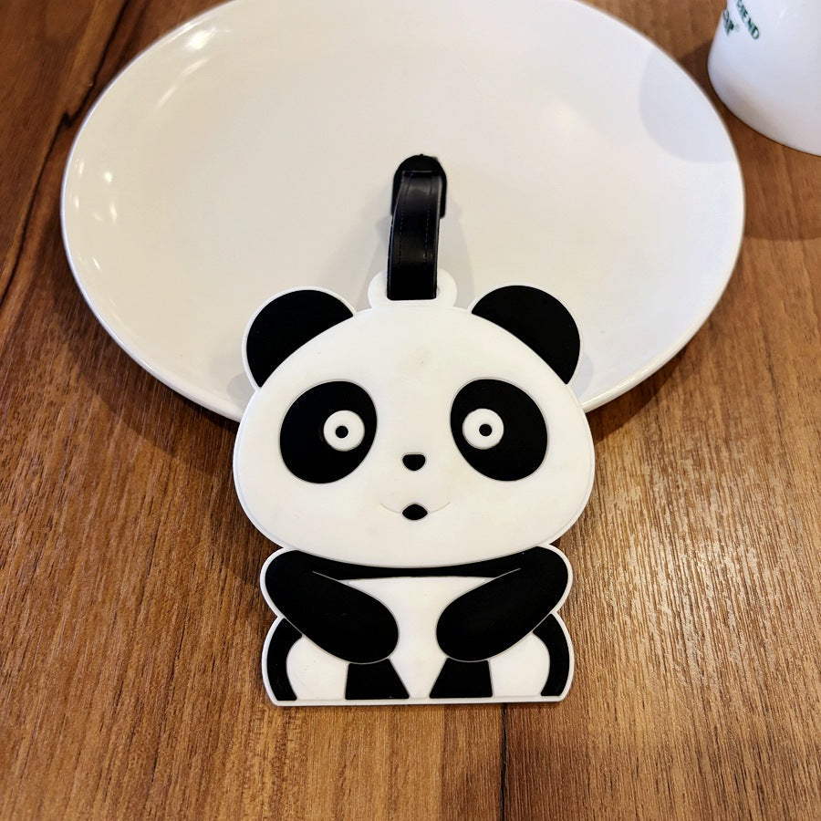 Cute Panda-Themed Luggage Tag Kalsten