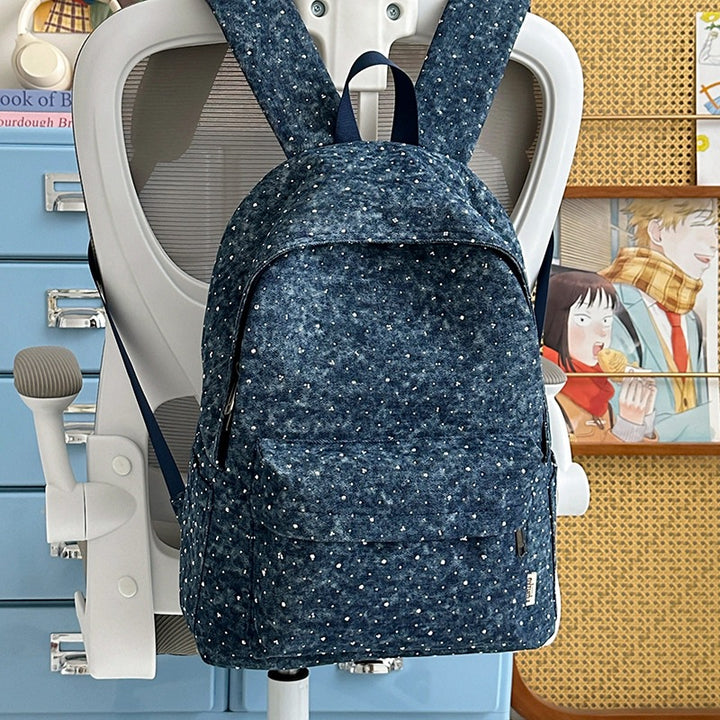 Stylish Polka Dot Everyday Backpack Kalsten