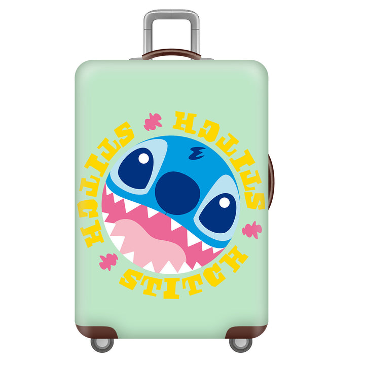 Unisex children's suitcase with reinforced hard shell, telescopic handle and Kuromi motif Kalsten