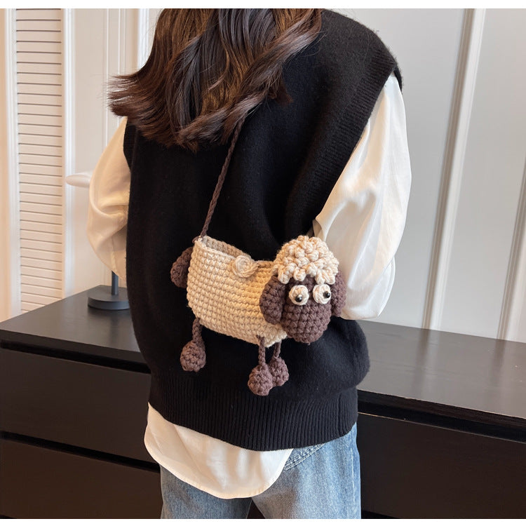 Cute Animal-Shaped Crochet Bag