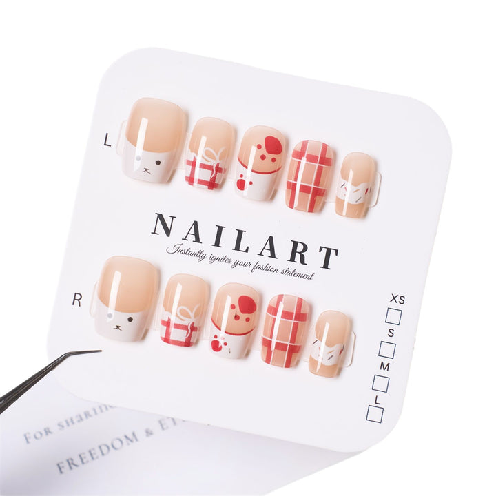 Cute Character-Inspired Press-On Nail Set Kalsten