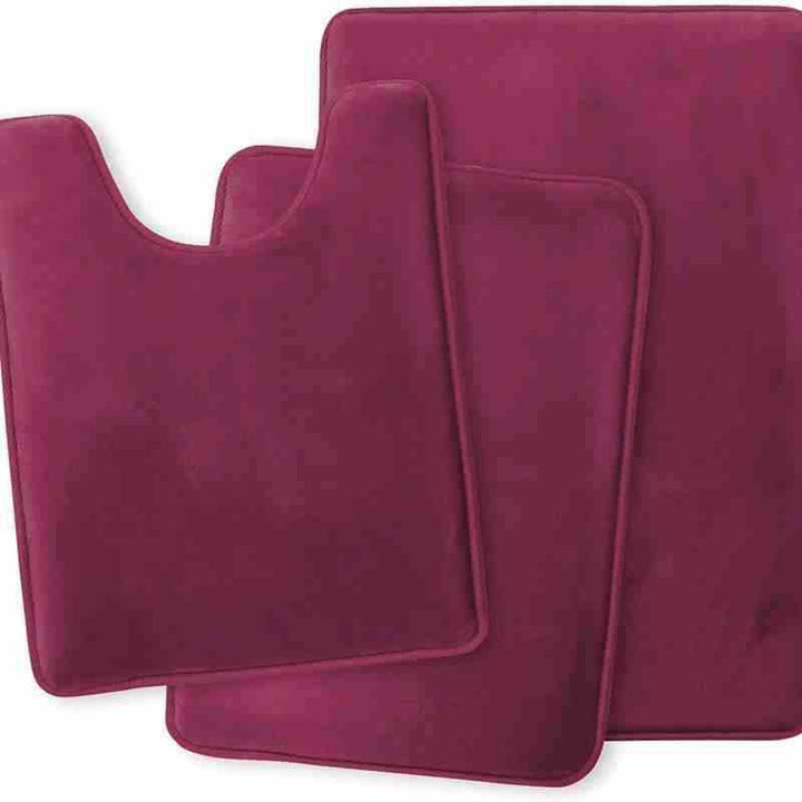 Soft Memory Foam Bath Mat Set