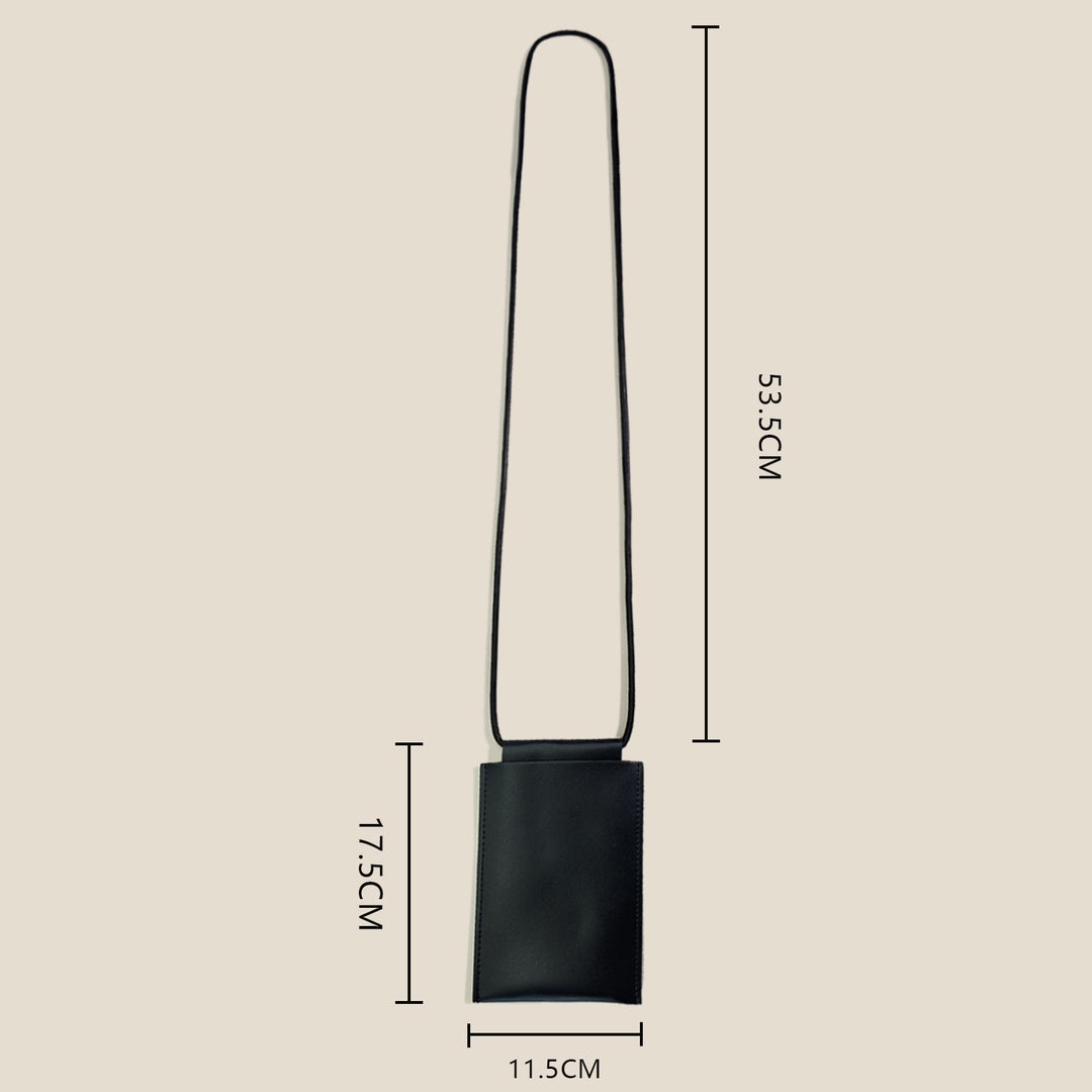 Leather Crossbody Card Holder Kalsten