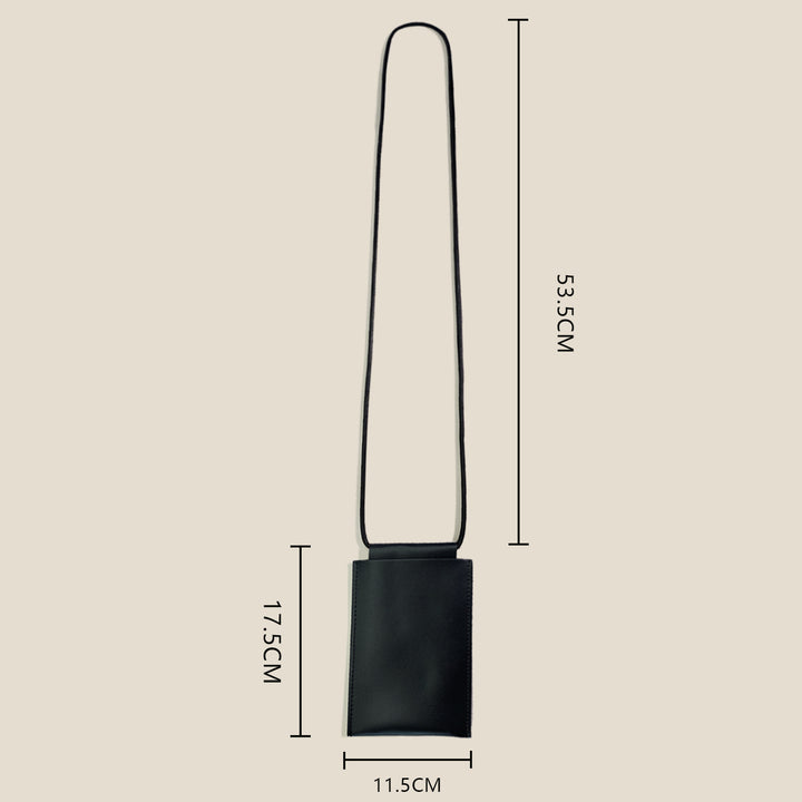 Leather Crossbody Card Holder Kalsten
