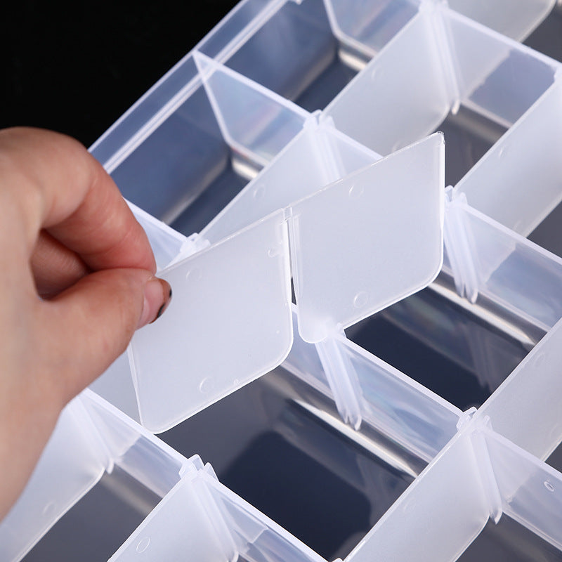 Versatile Compartmentalized Craft Storage Box Kalsten