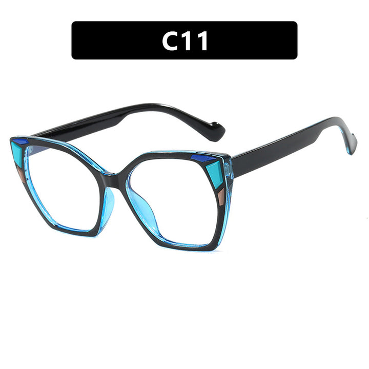 Women Fashionable Geometric Designer Glasses Kalsten