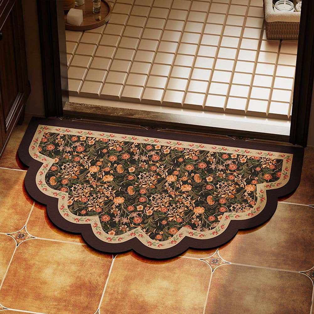 Decorative Floral Area Rug