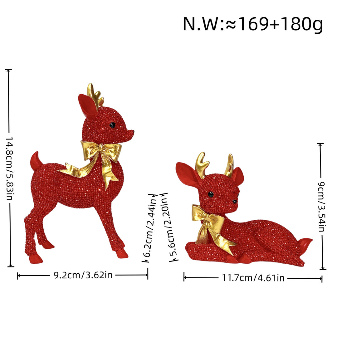 Luxurious Reindeer Sculpture Kalsten