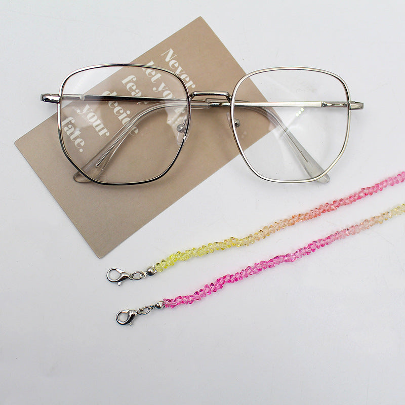 Elegant Crystal Beaded Eyewear Chain Kalsten