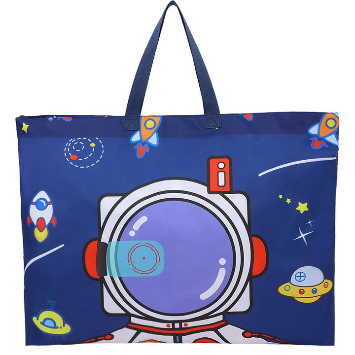 Leisure Shopping Bag with Cheerful Dinosaur Design Kalsten