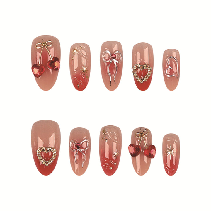 Artistic Themed Press-On Nail Set
