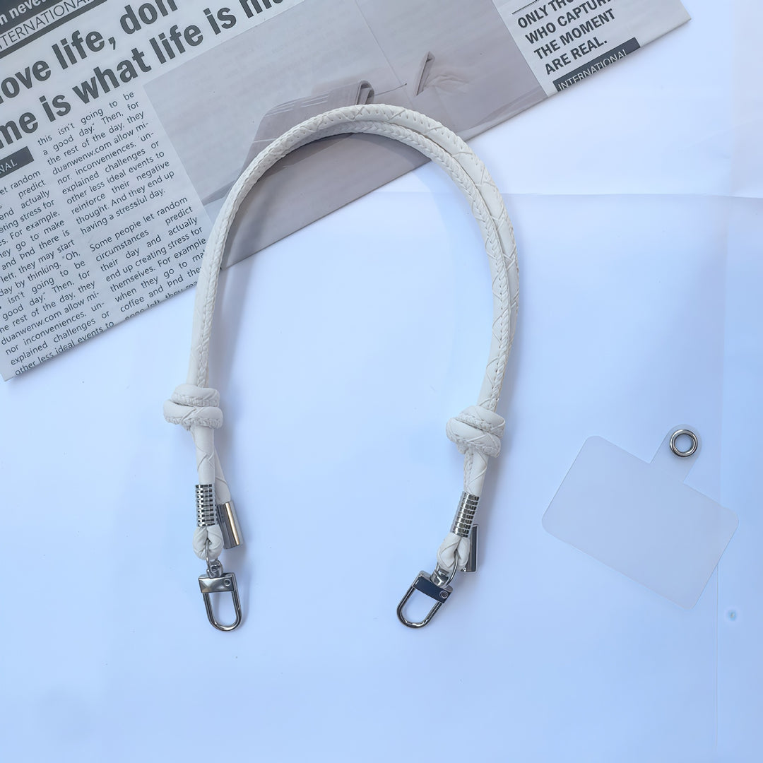 Premium Leather Lanyard Strap Kalsten