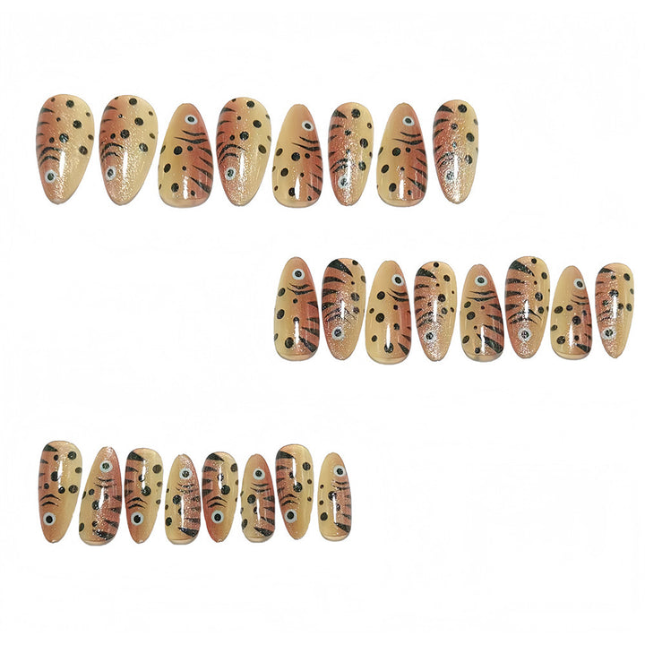 Acrylic Nail Set with Animal Design Kalsten