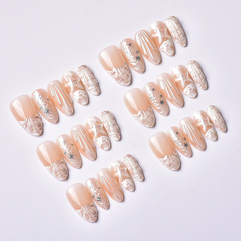 Luxury Artistic Press-On Nail Art Set