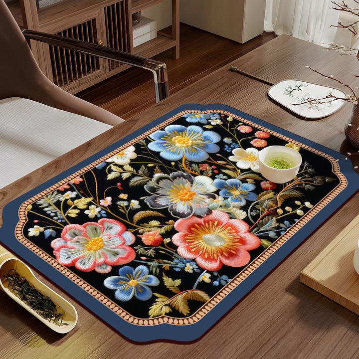 Decorative Floral Table Mat Kalsten
