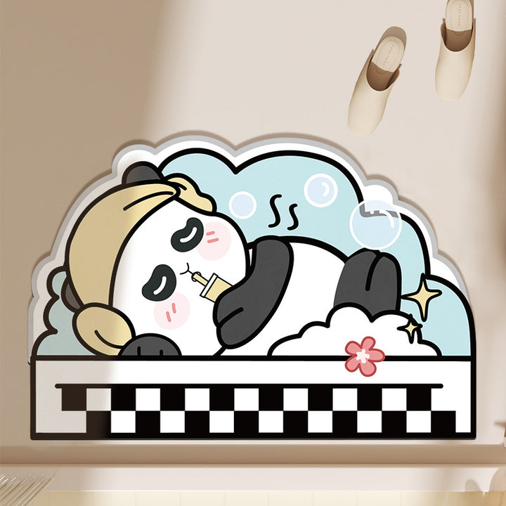 Playful Dog-Themed Mat